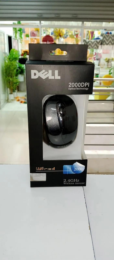 Dell Wireless Mouse - 2.4 Ghz - With USB Receiver Black