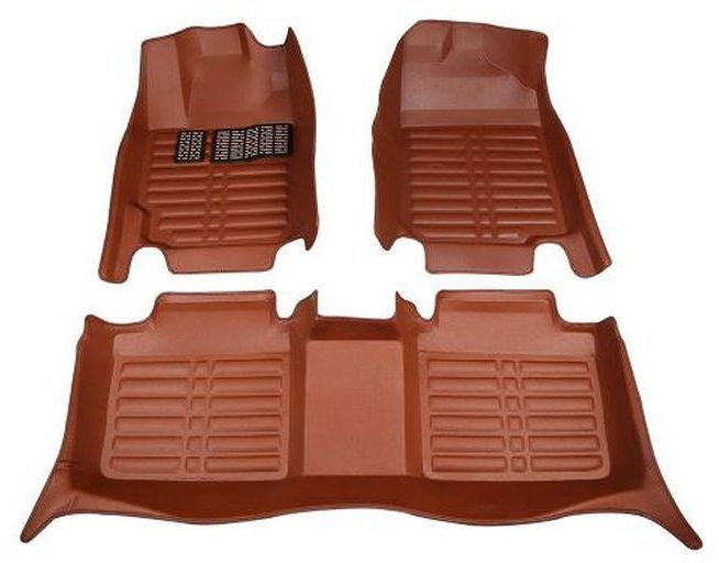 Car Leather Foot Mat / Customize 5D Car Floor Mat Carpet/Rug