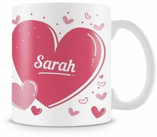 Valentine Design Mug - Sarah