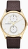Skagen Men's SKW6066 Holst Multi-Function White Dial Brown Leather Watch