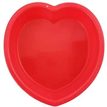 Home Pro Silicon Cake Mold, 9 cm Size, Red