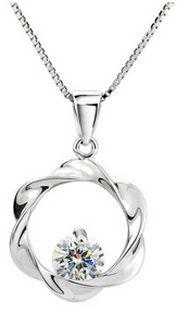 JewelOra Sterling Silver 925 Pendant Necklace Model MSF-0048A