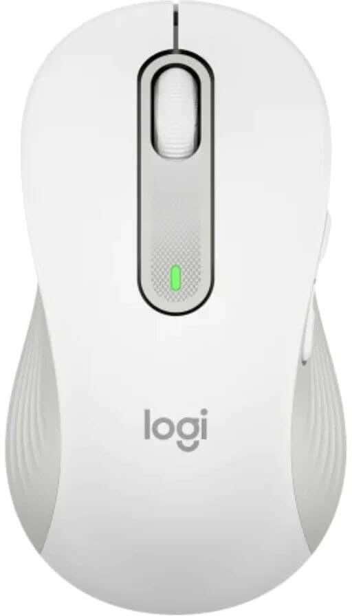 Get Logitech M650 L Wireless Mouse, 400 Dpi - White with best offers | Raneen.com
