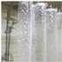 Generic Waterproof 3D Shower Curtain White 1.8*1.8m
