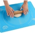 Blue 50x40cm Non-Stick Silicone Baking Mat Pad Kneading Dough Pad Baking Rolling Pastry Mat With Scales Kitchen Cooking Tool