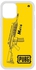 غطاء حماية واقي لهاتف أبل آيفون 11 برو أصفر/أسود