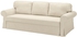 VRETSTORP 3-seat sofa-bed - Kilanda light beige