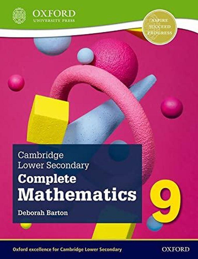 Oxford University Press Cambridge Lower Secondary Complete Mathematics 9: Student Book (Second Edition) ,Ed. :2