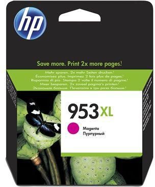 HP 953XL High Yield Ink Cartridge, Magenta - F6U17AE