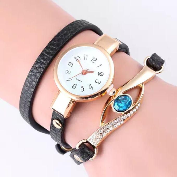 Black Bracelet Watch