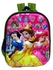 Disney princess 5D Embossed Waterproof School Bag
