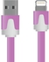 MYCANDY PREMIUM USB FLAT LTNG CBL PNK-WHT