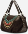 Deeda Decorative Beads Handbag - Brown