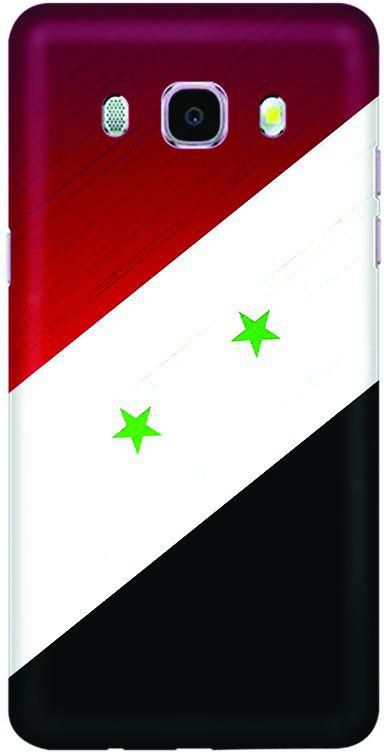 Stylizedd Samsung Galaxy J7 (2016) Slim Snap Case Cover Matte Finish - Flag of Syria
