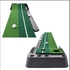 Golf Putting Mat With Return Ball System, Synthetic Grass