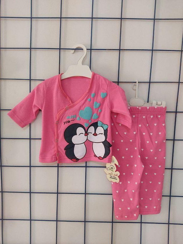 Baby Cotton Pajama Set - 115 - F