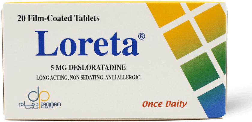 Loreta 5 Mg 20 Film-Coated Tablets - 20 Tabs