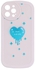 IPHONE 12 PRO - Silicone Case With Wide Edges And Graphics Design