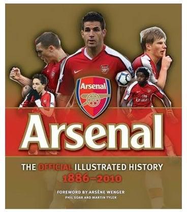 The Official Illustrated History Of Arsenal 1886-2010 hardcover english - 04 Oct 2010