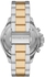 Get Michael Kors ‎ MK7209 Analog Casual Watch, Stainless Steel Strap, For Women - Silver Gold with best offers | Raneen.com