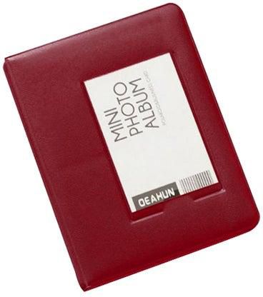 64/32 Pockets Photo Album Picture Storage Case For Polaroid Fujifilm Instax Mini Red 3 Inch