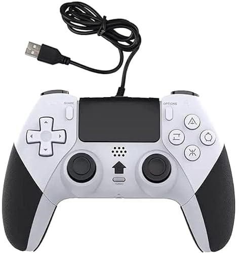Cougaregy Dualshock Wired Controller For PS4 / PS5 Model – White T29