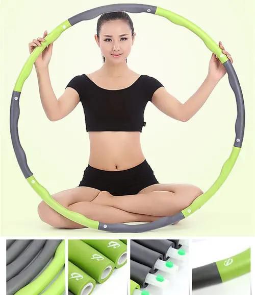 Waist Slimming Fitness Massage Foam Removable Slimming Circle Hula Hoop for Adult Children