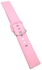 20mm Silicone Strap For Oraimo Tempo S2 OSW-11N- Smart Watch (Pink)