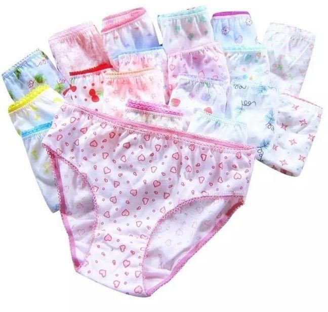 3 pcs girls cotton panties