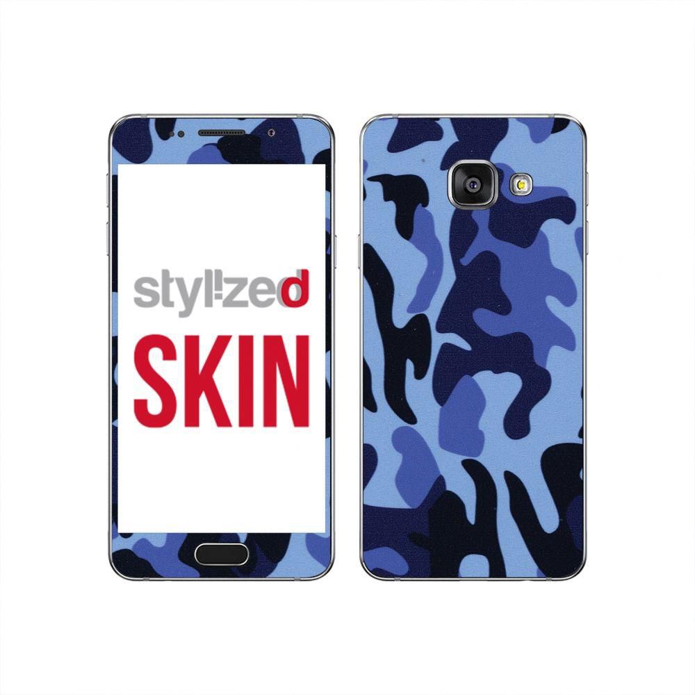 Stylizedd Vinyl Skin Decal Body Wrap for Samsung Galaxy A5 (2016) - Camouflage Mini Blue Urban