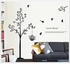 Decorative Wall Sticker Black 90x60cm