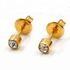 ORIGINAL Caflon 2pcs Gold Plated Studs Anti Allergy Free Piecing women/baby Earrings