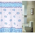 Generic Cartoon Fish Curtain Sea Waterproof Fish Shower Curtain Polyester Shower Curtain