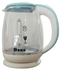 HOHO Glass Electric Kettle - 1.8L - Blue And White