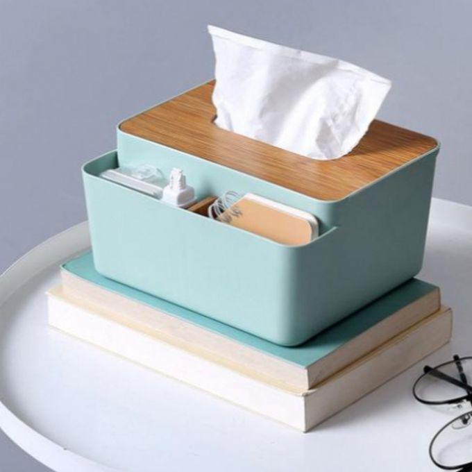 Luxury Creative Storage Box Tissue Box Holder.green