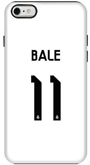 Stylizedd Apple iPhone 6 Premium Dual Layer Tough Case Cover Gloss Finish - Bale Real Jersey