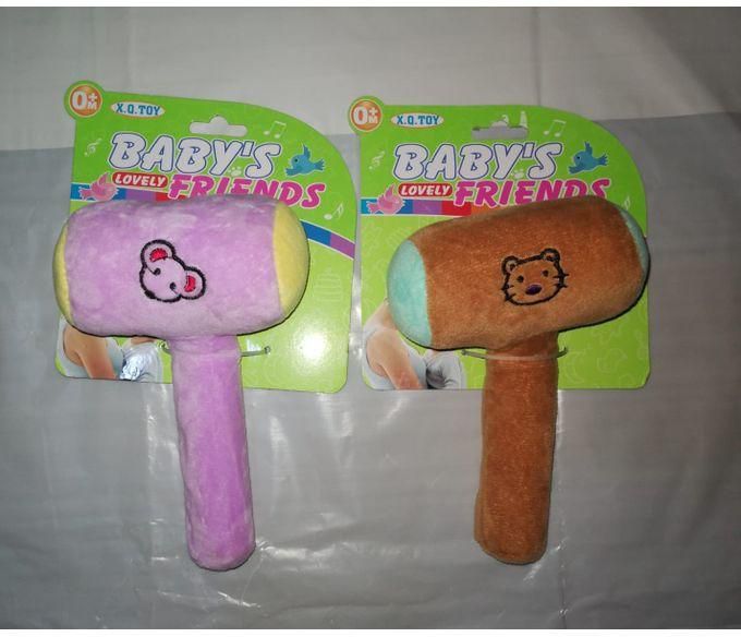 Baby Rattles Toddler Toys For Newborn Baby Soft 2 Pieces