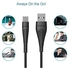 ROMOSS [ 2pcs/1m ] USB Type C Cable, USB to USB C Cable Fast Charger Cord for Samsung Galaxy S9 Note 9 8 S8 Plus,Google Pixel XL 2,LG G5 G6 G7 V20 V30