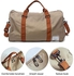 Hamkaw Sports Gym Bag with Shoes Compartment Large Capacity Gym Bag Multi Pocket Duffel Bag for Men and Women Workout Travel Khaki