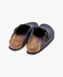 Men's Boston Black Natural Leather Sandals