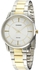 Casio Men's White Dial Stainless Steel Band Watch - MTP-1303SG-7AVDF