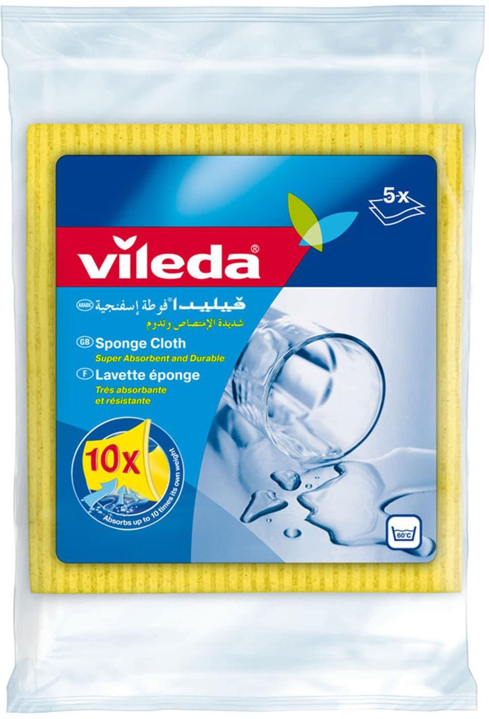 Vileda sponge cloth / cleaning cloth 5 pieces