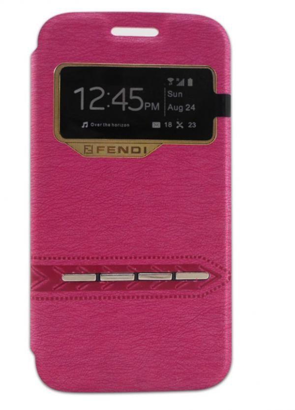 Generic Samsung Galaxy Ace 4 Lite G313 Flip Cover - Pink