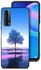 Huawei P smart (2021) Protective Case Cover Tree Neon Body Of Water Reflection Digital Art