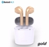 1 Pair Wireless Bluetooth In-ear Earphones Stereo Sports Headset For Ios Android Happy City