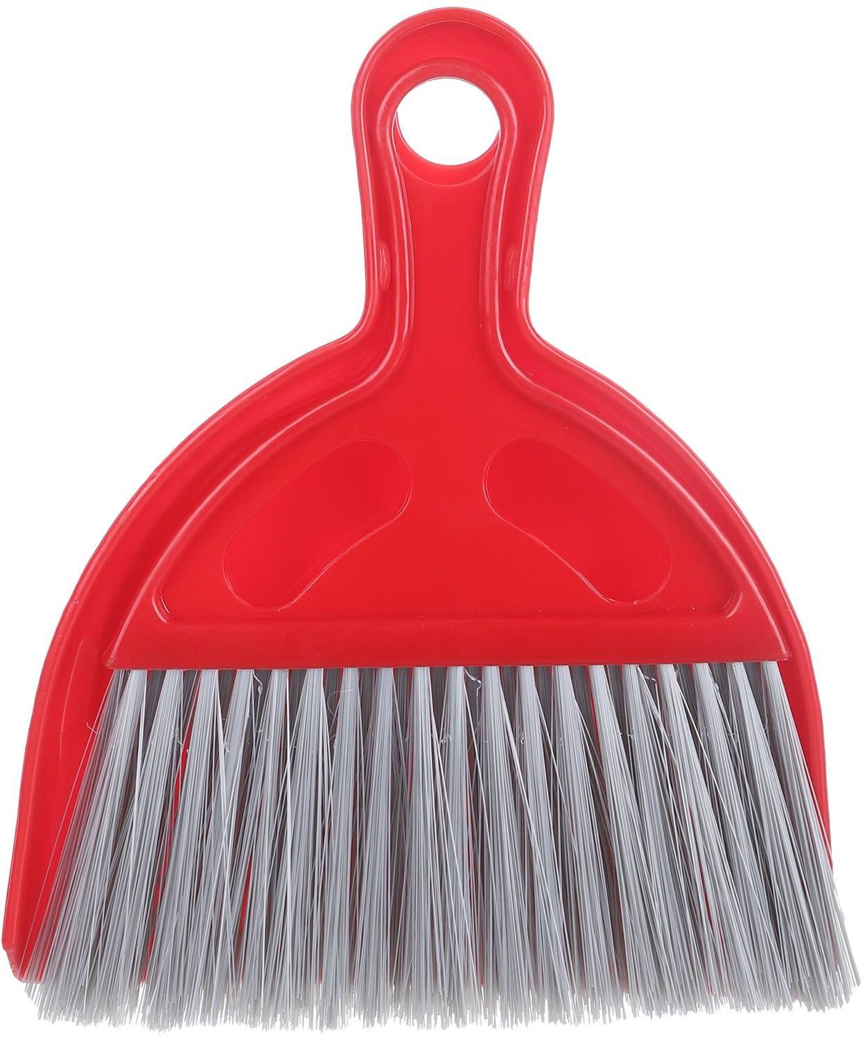 Get Liao Plastic Dustpan Brush, 13 cm - Red with best offers | Raneen.com