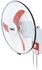 Get ATA 18B01P3 Wall Fan, 18 Inch, 3 Speeds, 3 Blades - White Red with best offers | Raneen.com