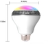 LED RGB Color Bulb Light E27 Bluetooth Control Smart Speaker Lamps (BTT-13)
