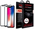 Margoun 2-Pack Screen Protector for Apple iPhone X - Black
