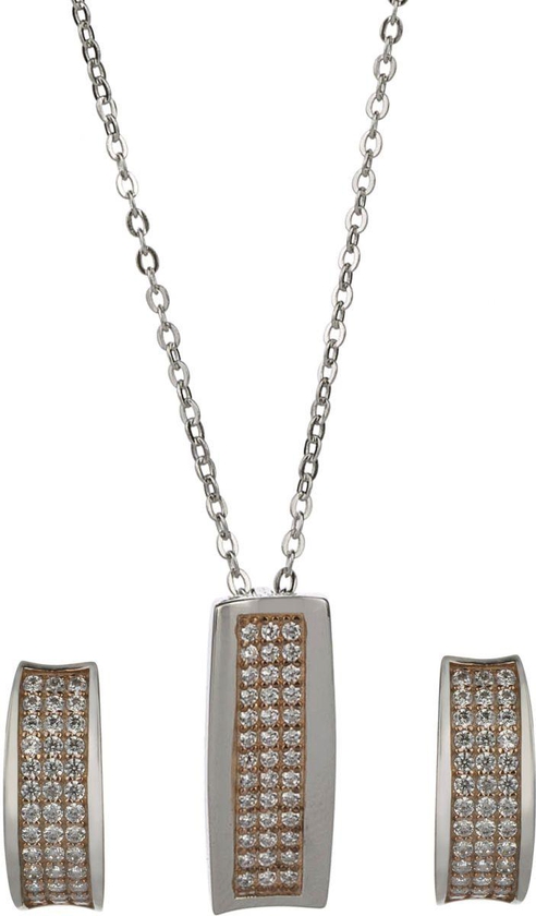 Star Harvest Silver 925 Necklace & Earrings Jewelry for Women